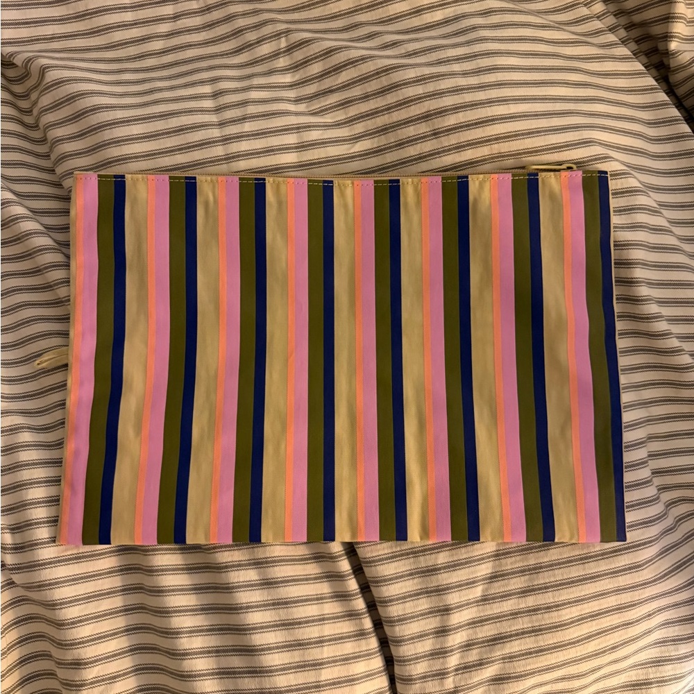 NWOT Baggu Large Stripe Go Pouch - Picture 2 of 2